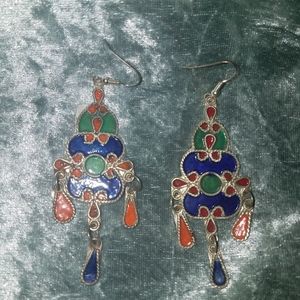 Moraccan Earrings Multicolored